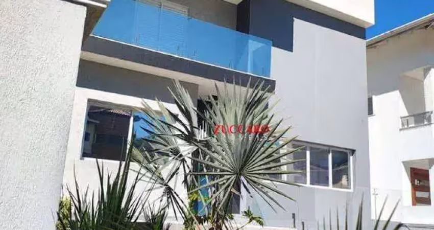 Casa com 4 dormitórios para alugar, 400 m² por r$ 12.500,00/mês - jardim fazenda rincao - aruja v - arujá/sp
