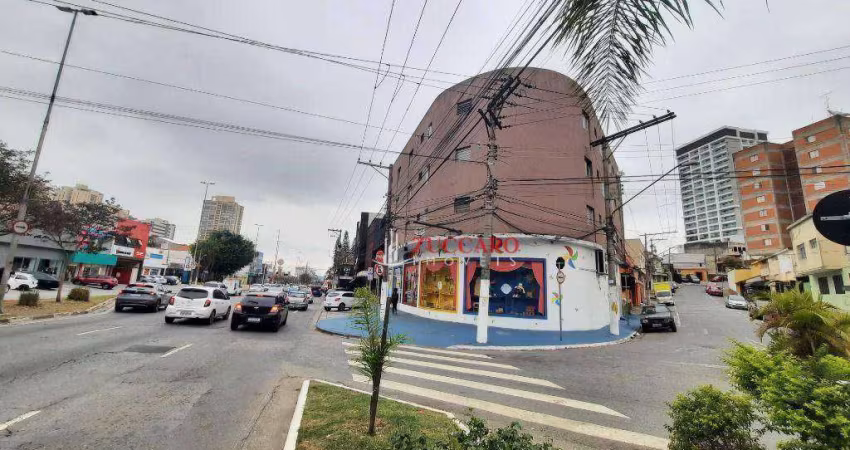 Apartamento com 1 dormitório para alugar, 45 m² por R$ 1.186,00/mês - Centro - Guarulhos/SP