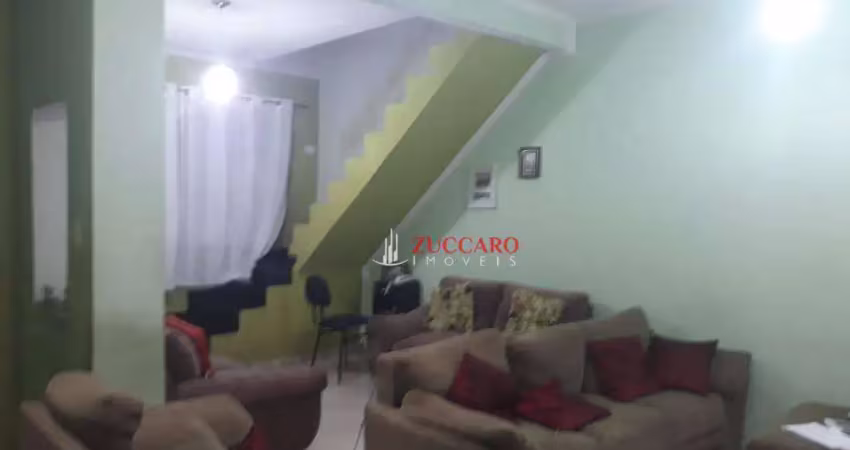Sobrado com 3 dormitórios à venda, 200 m² por r$ 780.000,00 - vila camargos - guarulhos/sp