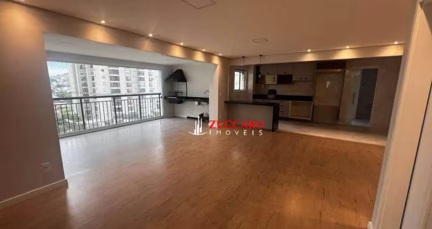 Apartamento com 3 dormitórios à venda, 122 m² por r$ 1.250.000,00 - jardim flor da montanha - guarulhos/sp