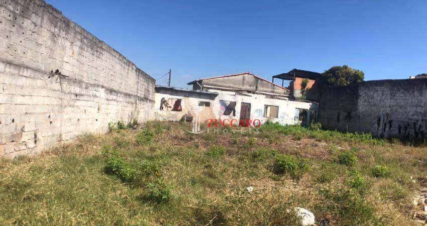 Terreno à venda, 690 m² por R$ 1.500.000,00 - Jardim Santa Cecília - Guarulhos/SP