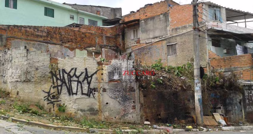 Terreno à venda, 217 m² por R$ 350.000,00 - Parque Santo Antônio - Guarulhos/SP