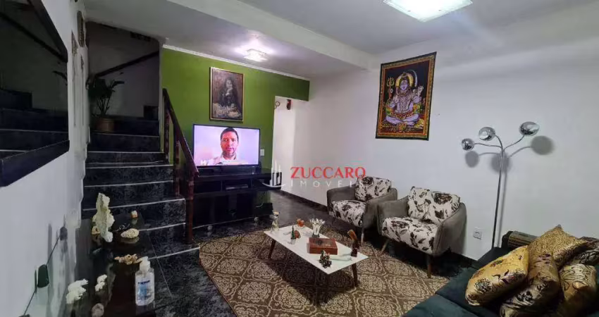 Sobrado à venda, 200 m² por r$ 424.000,00 - parque continental ii - guarulhos/sp