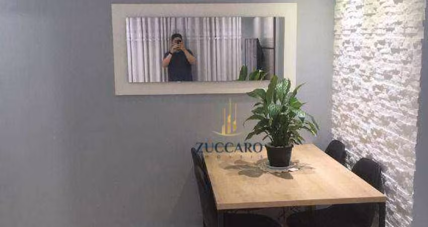 Apartamento com 2 dormitórios à venda, 47 m² por R$ 330.000,00 - Ponte Grande - Guarulhos/SP