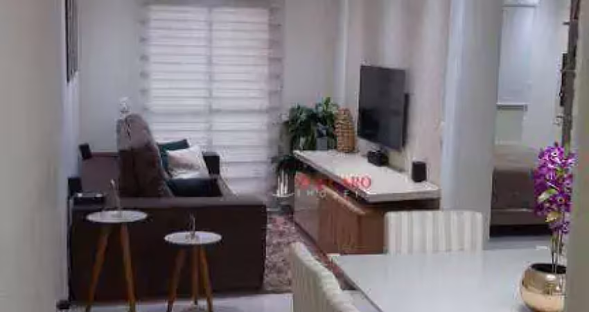 Apartamento com 2 dormitórios à venda, 74 m² por r$ 425.000,01 - vila rosália - guarulhos/sp