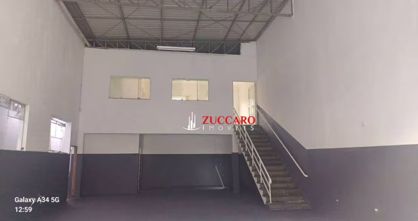 Galpão para alugar, 550 m² por R$ 15.500,00/mês - Vila Itapegica - Guarulhos/SP