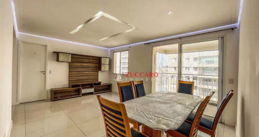 Apartamento com 3 dormitórios à venda, 114 m² por r$ 849.900,00 - gopoúva - guarulhos/sp