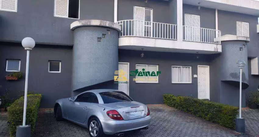 Sobrado com 3 dormitórios para alugar, 120 m² por r$ 3.320,00/mês - jardim do papai - guarulhos/sp
