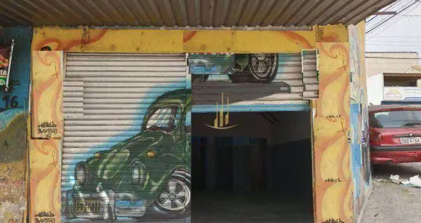 Salão para alugar, 80 m² por r$ 1.850,00/mês - jardim jovaia - guarulhos/sp