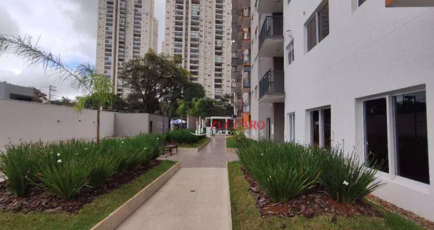 Apartamento com 3 dormitórios para alugar, 75 m² por r$ 3.850,00/mês - bosque maia - guarulhos/sp