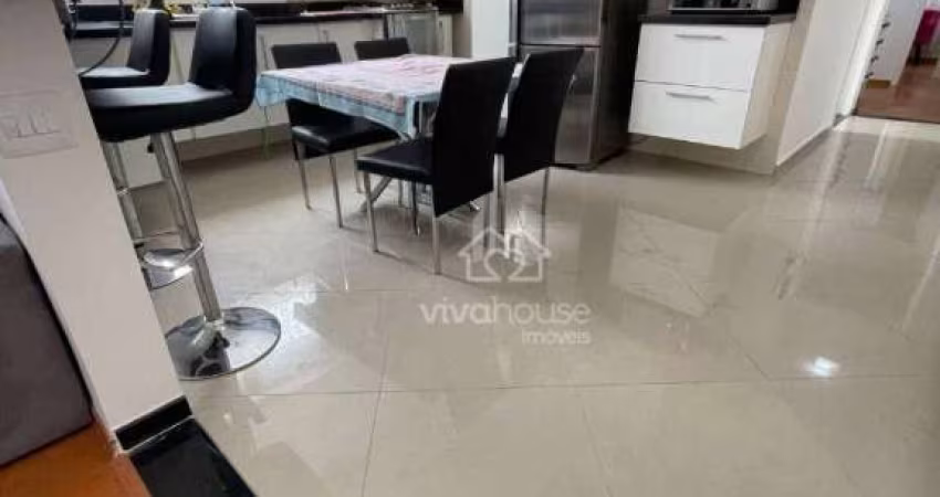 Apartamento com 2 dormitórios à venda, 97 m² por R$ 450.000,00 - Vila Bocaina - Mauá/SP
