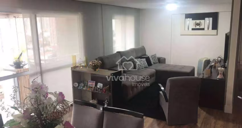 Apartamento com 3 dormitórios à venda, 128 m² por r$ 1.150.000,00 - centro - santo andré/sp
