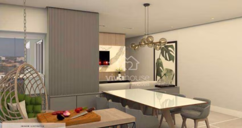 Apartamento com 2 dormitórios à venda, 67 m² por R$ 595.000 - Vila Alzira - Santo André/SP