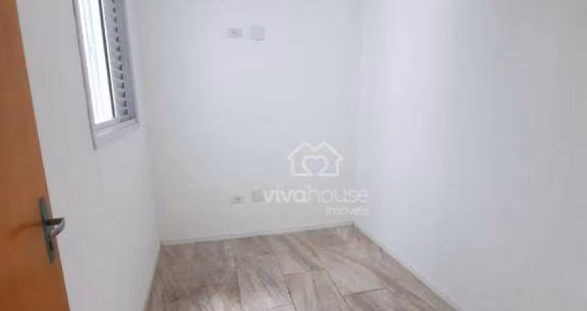 Apartamento com 2 dormitórios à venda, 36 m² por R$ 299.000,00 - Vila Tibiriçá - Santo André/SP