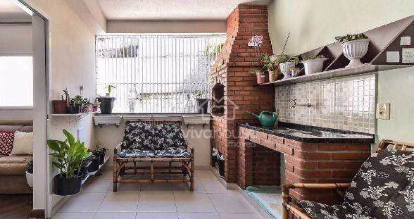 Apartamento com 3 dormitórios à venda, 96 m² por R$ 570.000,00 - Vila Gonçalves - São Bernardo do Campo/SP