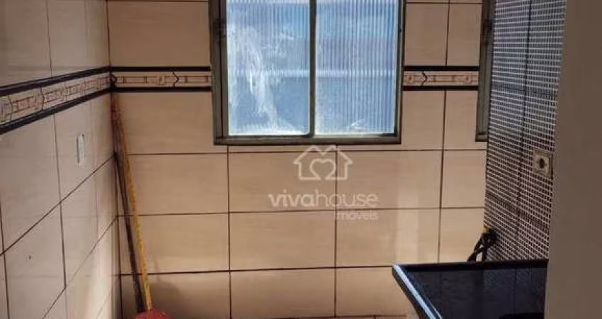 Apartamento com 2 dormitórios à venda, 44 m² por R$ 191.000 - Jardim Paranavaí - Mauá/SP