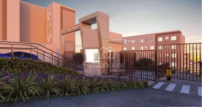 Apartamento com 2 dormitórios à venda, 39 m² por r$ 259.000 - chácara estela - santana de parnaíba/sp