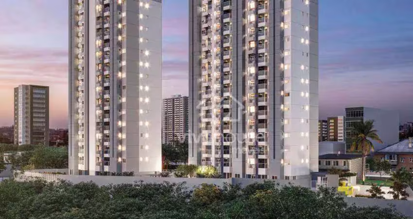 Apartamento com 2 dormitórios à venda, 58 m² por r$ 486.000 - vila alzira - santo andré/sp