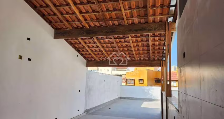 Cobertura com 3 dormitórios à venda, 135 m² por r$ 750.000,00 - vila valparaíso - santo andré/sp