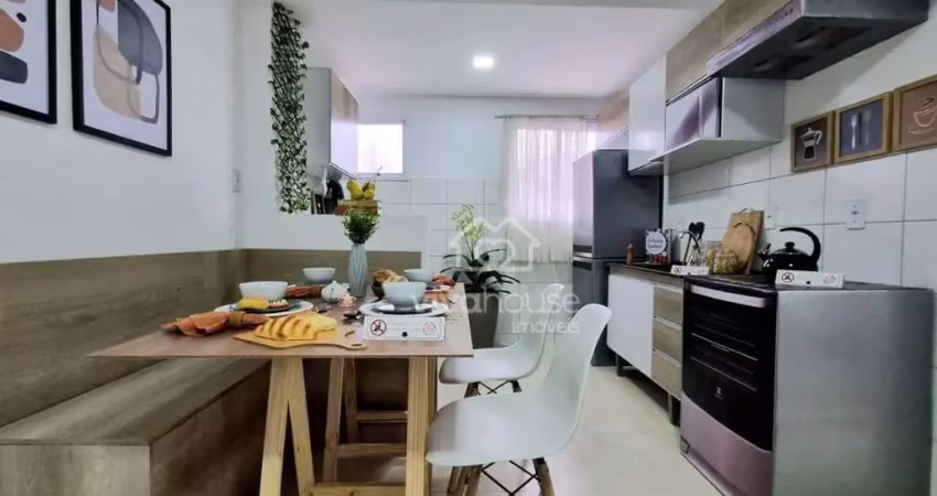 Apartamento com 2 dormitórios à venda, 50 m² por r$ 240.000,00 - jardim vila rica - santo andré/sp