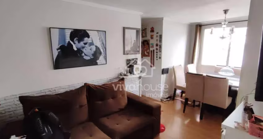Apartamento com 3 dormitórios à venda, 54 m² por r$ 280.000,00 - parque são vicente - mauá/sp