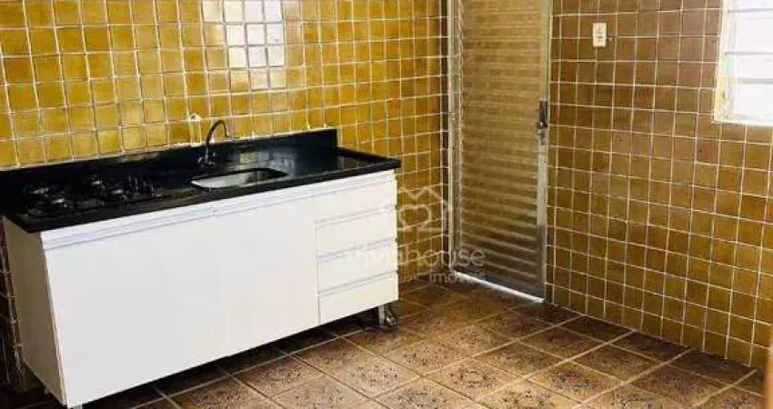 Casa com 2 dormitórios para alugar, 150 m² por r$ 1.200/mês - quarta divisão - ribeirão pires/sp