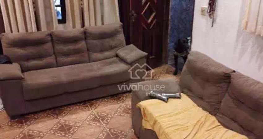 Sobrado com 3 dormitórios à venda, 175 m² por r$ 450.000 - vila nova canaã - mauá/sp
