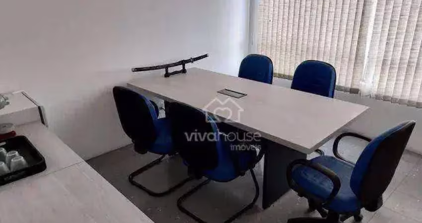 Sala para alugar, 30 m² por r$ 1.200/mês - centro - santo andré/sp