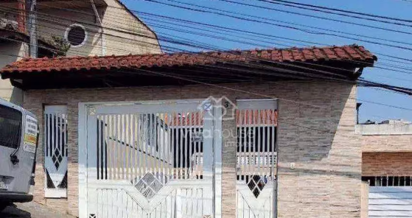 Casa com 2 dormitórios à venda, 210 m² por r$ 430.000 - jardim estrela - mauá/sp