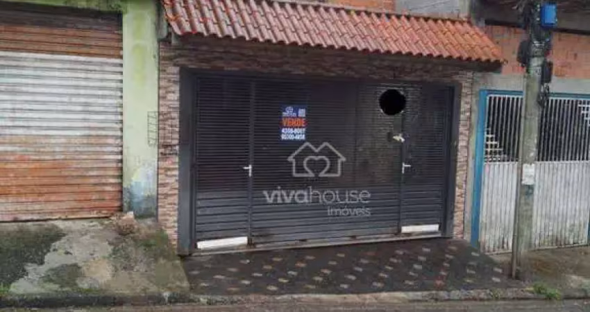 Casa com 3 dormitórios à venda, 125 m² por r$ 310.000 - chácara maria aparecida - mauá/sp
