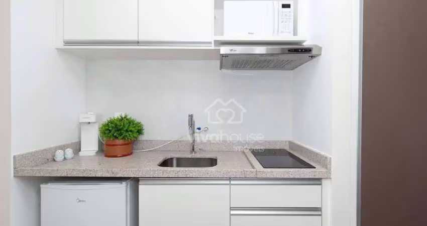 Studio com 1 dormitório à venda, 27 m² por r$ 549.000 - moema - são paulo/sp