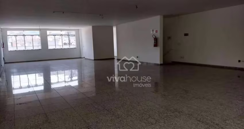 Salão para alugar, 200 m² por r$ 4.500/mês - jardim maringá - mauá/sp