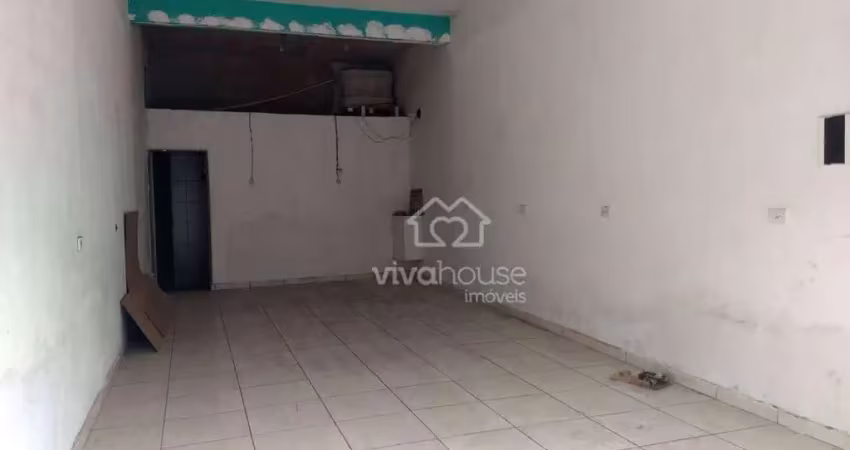 Salão para alugar, 30 m² por r$ 1.300/mês - vila emílio - mauá/sp