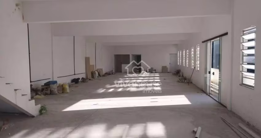 Salão para alugar, 260 m² por r$ 5.000/mês - vila mercedes - mauá/sp