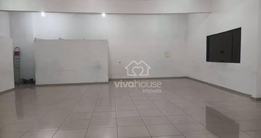 Salão para alugar, 140 m² por r$ 2.500/mês - jardim itapark - mauá/sp