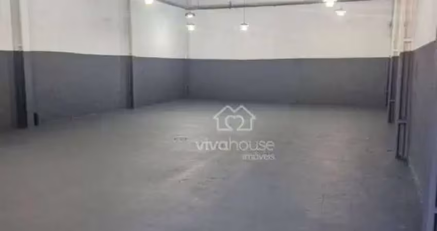 Galpão para alugar, 320 m² por r$ 6.500/mês - vila carlina - mauá/sp