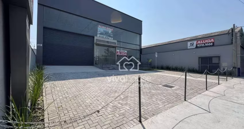 Galpão para alugar, 590 m² por r$ 30.000/mês - vila noêmia - mauá/sp