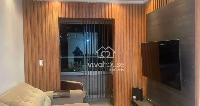 Apartamento com 2 dormitórios à venda, 49 m² por r$ 320.000,00 - parque são vicente - mauá/sp