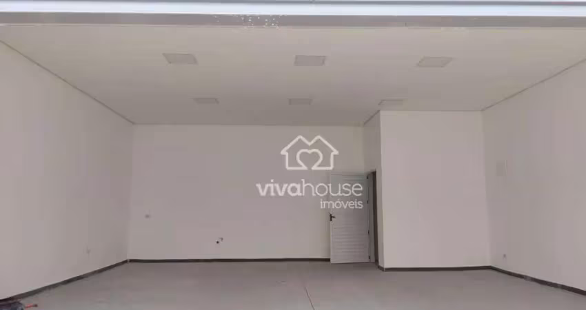 Salão para alugar, 80 m² por r$ 3.500/mês - vila bocaina - mauá/sp