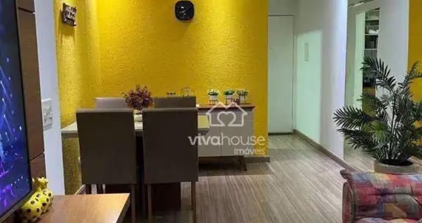 Apartamento com 3 dormitórios à venda, 68 m² por r$ 434.000 - jardim pedroso - mauá/sp
