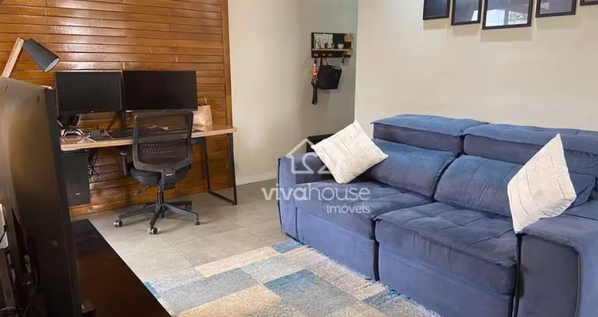 Apartamento com 2 dormitórios à venda, 56 m² por r$ 440.000 - campestre - santo andré/sp
