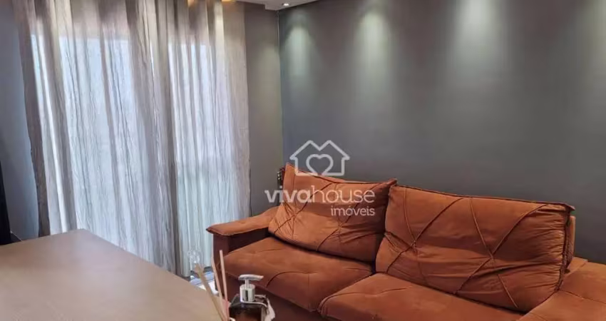 Apartamento com 2 dormitórios à venda, 48 m² por r$ 350.000 - vila metalúrgica - santo andré/sp