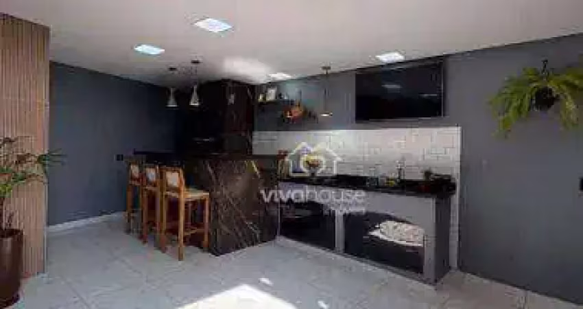 Casa com 2 dormitórios à venda, 210 m² por r$ 580.000 - são caetaninho - ribeirão pires/sp