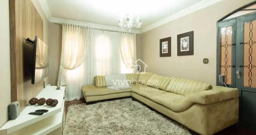 Sobrado com 3 dormitórios à venda, 210 m² por r$ 710.000 - parque marajoara - santo andré/sp
