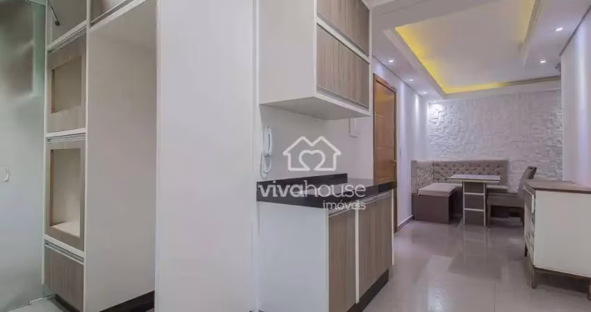 Apartamento com 2 dormitórios à venda, 64 m² por r$ 360.000 - parque são vicente - mauá/sp