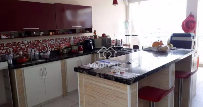 Sobrado com 3 dormitórios à venda, 229 m² por R$ 490.000,00 - Jardim Itapeva - Mauá/SP