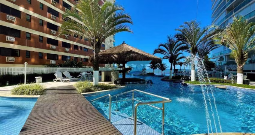 Apartamento de luxo em condomínio de frente para  o mar - Praia das Astúrias, Guarujá.