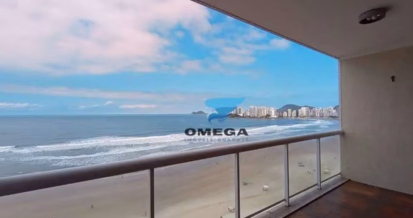 Frente mar - apartamento com 4 dormitórios à venda na praia das pitangueiras