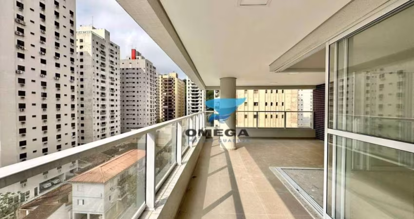Apartamento à venda - Prédio Novo - 2 vagas de garagem - Pitangueiras - Guarujá.