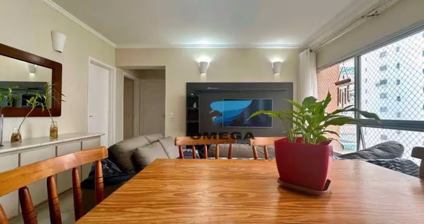Apartamento com vista parcial para o mar à venda pertinho do mar na praia das astúrias - guarujá/sp. localização privilegiada!